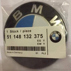 BMW Bonnet Badge 82mm Fits 1 3 5 6 X Z M E92 E81 E60 M3 51148132375