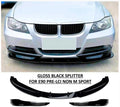 BMW 3 Series NON M Sport E90 E91 PRE-LCI Front Splitter Spoiler 04-8