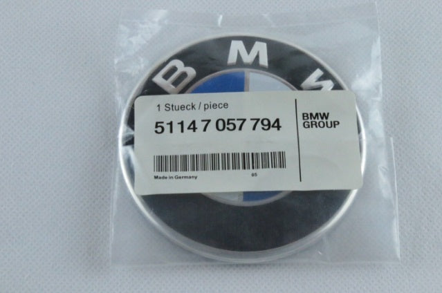 Replacement BMW 82mm Bonnet/Boot Badge Roundel for E81/F06/F10/F11/F12 OEM 51147057794